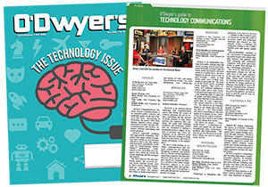 O'Dwyer's Nov. '16 Technology PR Magazine
