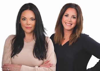 NextTech Communications CEO and Founder Janine Savarese (left) and Senior Vice President Erin Harrison