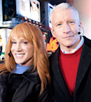 CNN New Year's Eve show with Anderson Cooper & Kathy Griffin