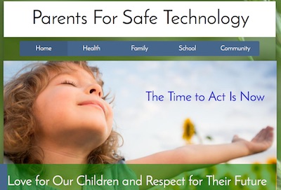 Parents For Safe Technology website
