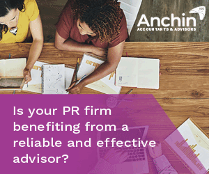 Anchin: Is your PR firm benefiting from a reliable and effective advisor?