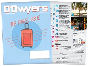 O'Dwyer's July Travel & Tourism PR Magazine