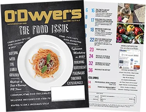 O'Dwyer's March Food & Beverage PR Magazine
