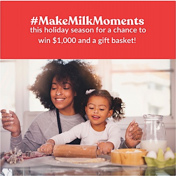 Pollock Communications encouraged milk consumption through a strategic digital campaign engaging millennial influencers and moms to #MakeMilkMoments with their families and share their special memories on Instagram or Twitter.