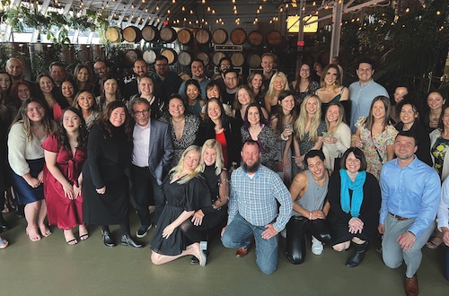 The Hoffman Agency’s U.S. team celebrated their holiday party this April, meeting in person for the first time since the lockdown.