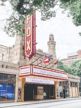 Trevelino/Keller shined a spotlight on Georgia’s COVID-19 awareness and vaccine efforts using popular venues like the Fox Theatre which opened its doors to support the vaccine effort in Midtown Atlanta.
