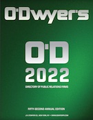 O'Dwyer's 2022 Directory of PR Firms