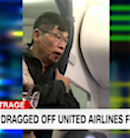 Video of bloodied United Airlines passenger removed from plane