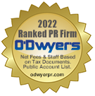 O'Dwyer's PR Firm Rankings Seal