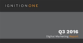 IgnitionOne Q3 Digital Marketing Report