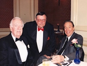 George Glazer with Walter Cronkite and Mike Wallace