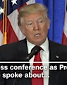 CNN coverage of Trump's press conference