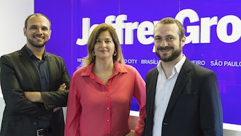 (left to right) Thiago Massari, Debora Pratali, and Rodrigo Pinotti
