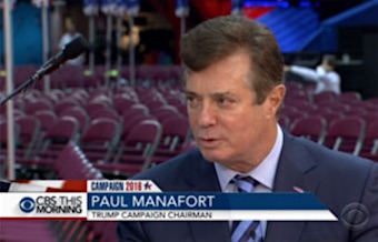 Paul Manafort on CBS This Morning