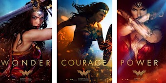 Wonder Woman movie posters