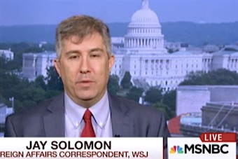 Jay Solomon on MSNBC