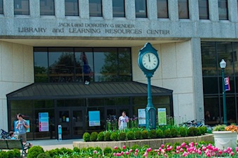 American University campus library