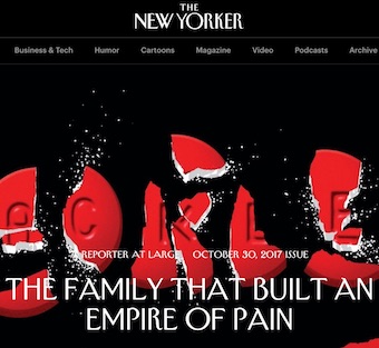 The New Yorker - The Family That Built an Empire of Pain