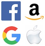 Facebook, Amazon, Google, Apple