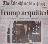 Washington Post front page