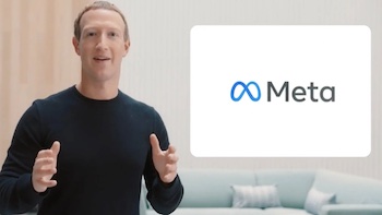 Mark Zuckerberg changed corporate name to Meta