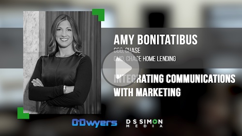 O'Dwyer's/DS Simon Video Interview Series: Amy Bonitatibus, CMO, Chase Home Lending