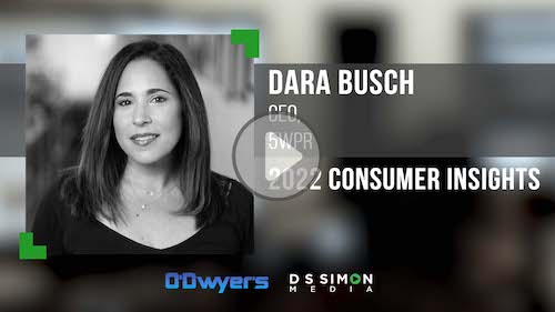 O'Dwyer's/DS Simon Video Interview Series: Dara Busch, CEO, 5WPR