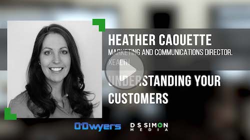 O'Dwyer's/DS Simon Video Interview Series: Heather Caouette, Mktg. & Comms. dir., Xealth