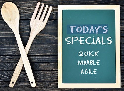 Coyne PR - Today's Specials: Quick, Nimble, Agile