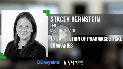 O'Dwyer's/DS Simon Video Interview Series: Stacey Bernstein, CEO, M Booth Health