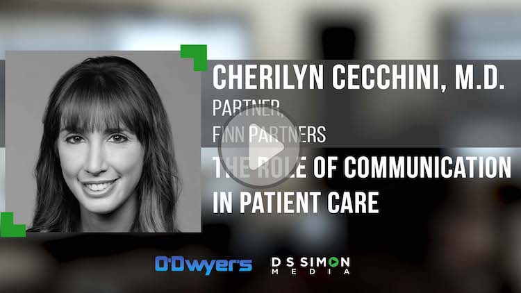 O'Dwyer's/DS Simon Video Interview Series: Cherilyn Cecchini, Partner, Finn Partners