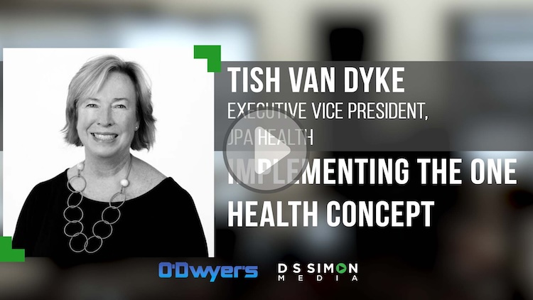 O'Dwyer's/DS Simon Video Interview Series: Tish Van Dyke, Exec. VP, JPA Health
